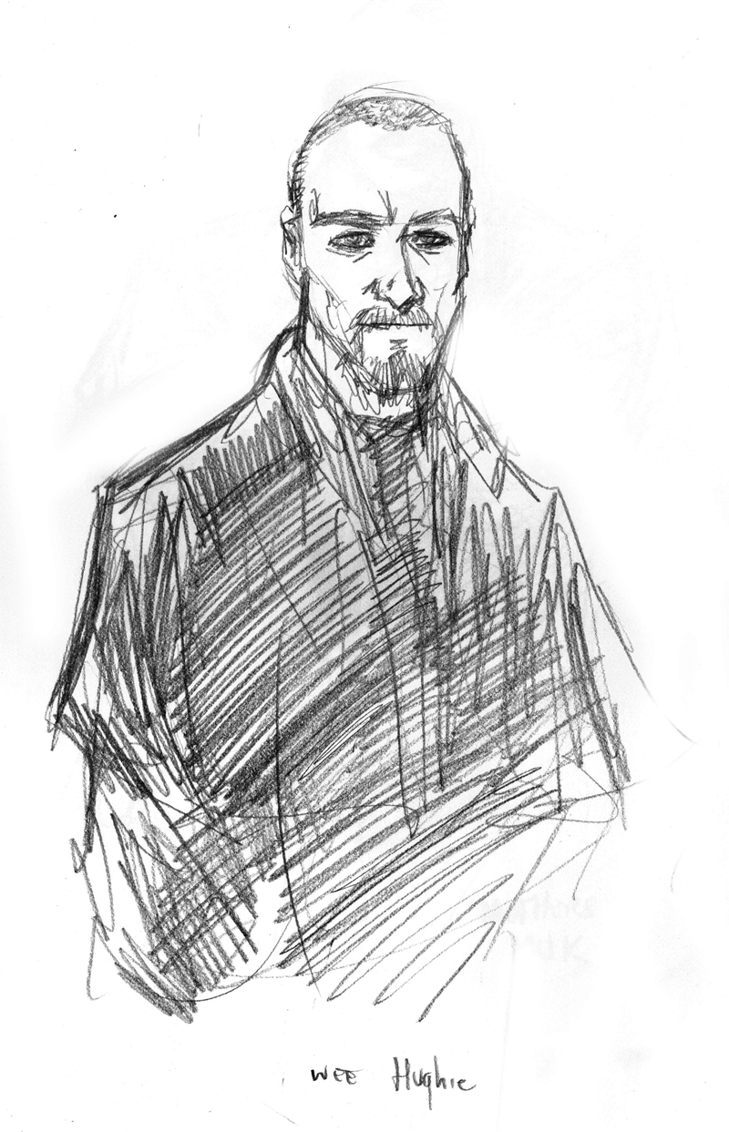 Illustration for article titled The superhuman concept art from Darick Robertson's The Boys